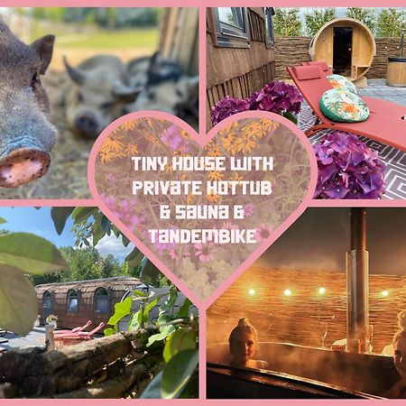 Bed & Wellness Klein Knorrestein With Private Hottub And Sauna And Tandembike Rental Included In Price 阿尔梅勒 外观 照片