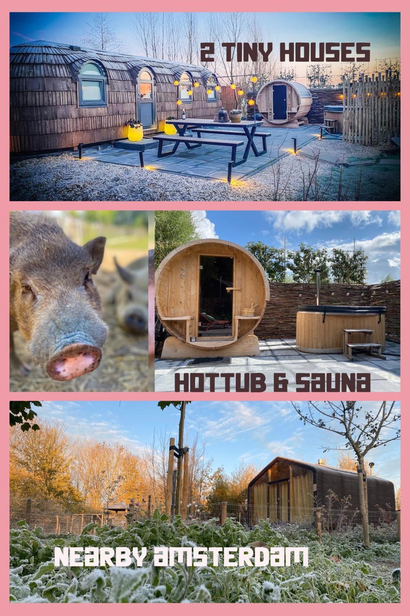 Bed & Wellness Klein Knorrestein With Private Hottub And Sauna And Tandembike Rental Included In Price 阿尔梅勒 外观 照片